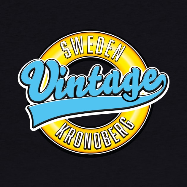 Kronoberg sweden vintage style logo by nickemporium1